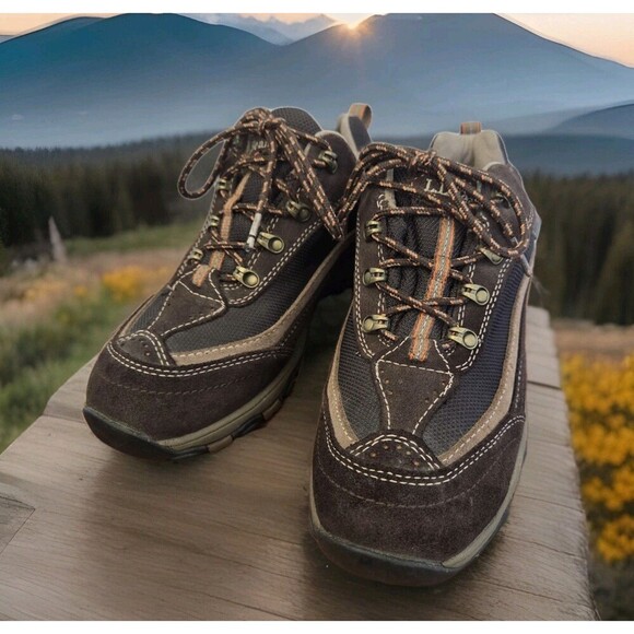 LL BEAN Women’s Tek 2.5 Primaloft Low Hiking Boot Brown Size 7.5/8 - SEE DESC - Picture 2 of 14